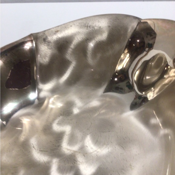 Vintage 1960’s WMF Ikora German Silver Plated three Footed Bowl.  Shows wear - Picture 7 of 7